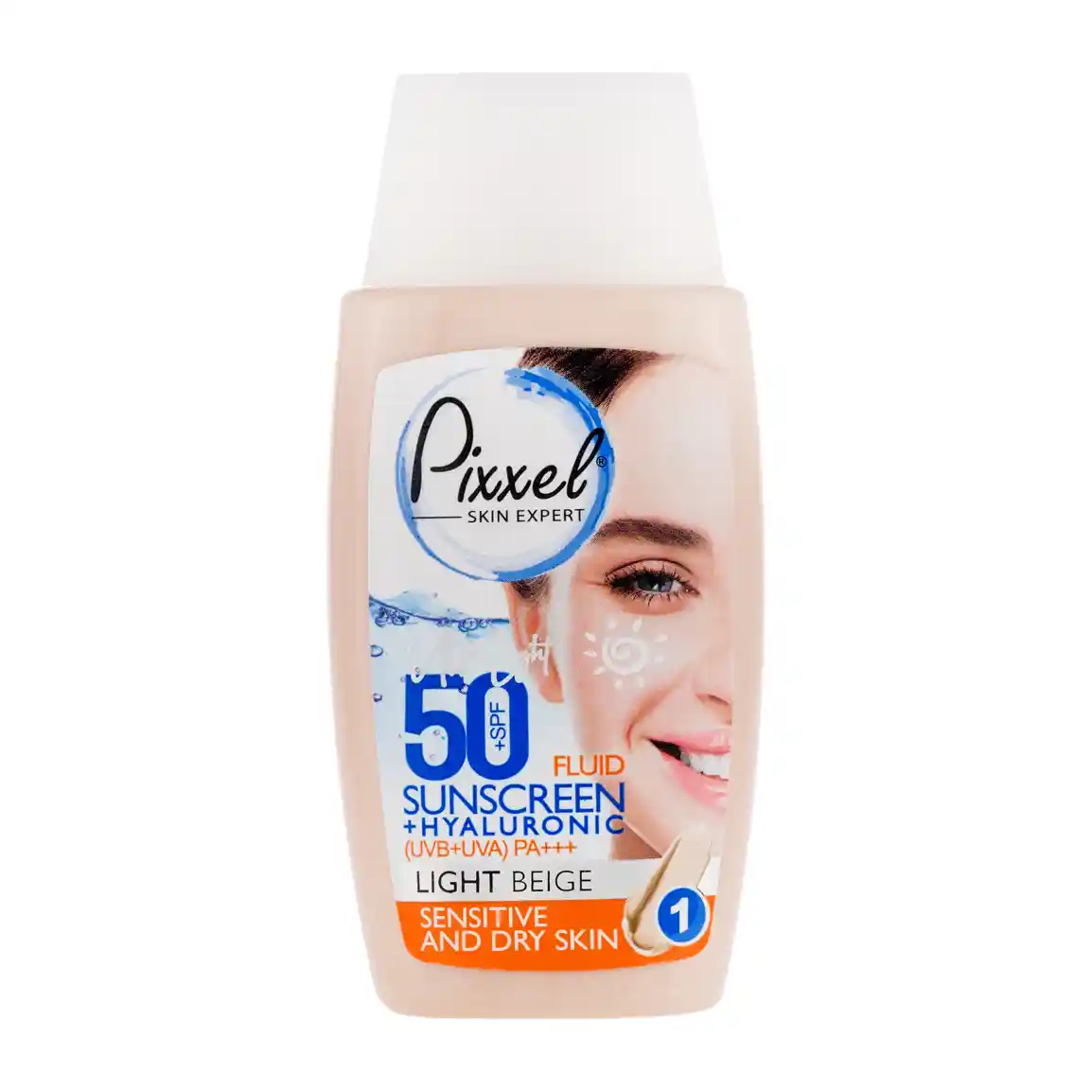 کرم ضد آفتاب رنگی پیکسل با SPF50 مناسب انواع پوست حجم 50 میلی لیتر