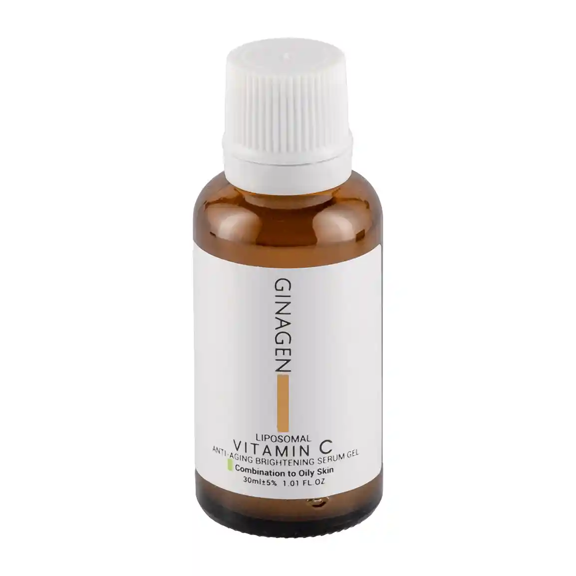 ژل سرم ویتامین C ژیناژن مدل Liposomal مناسب پوست چرب و مختلط حجم 30 میلی لیتر
