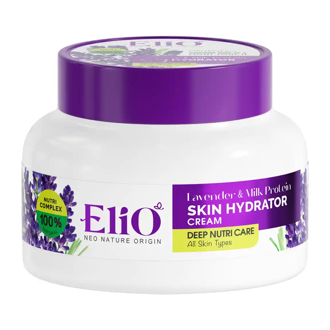 کرم مرطوب کننده الیو مدل Lavender حجم 200 میلی لیتر