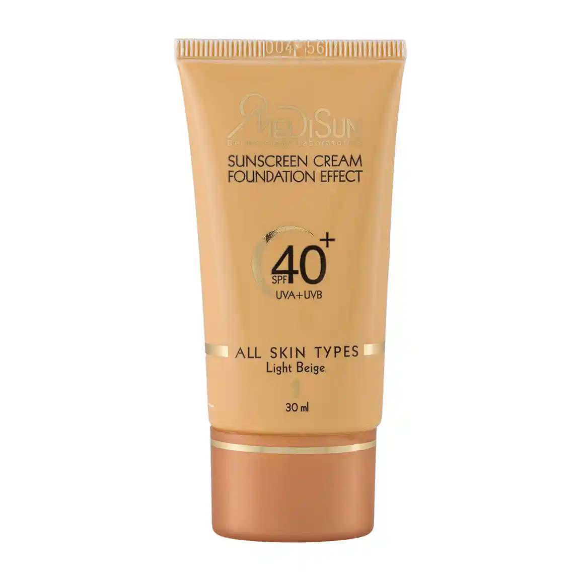 کرم ضد آفتاب کرم پودری مدیسان با SPF40 مناسب انواع پوست حجم 30 میلی لیتر