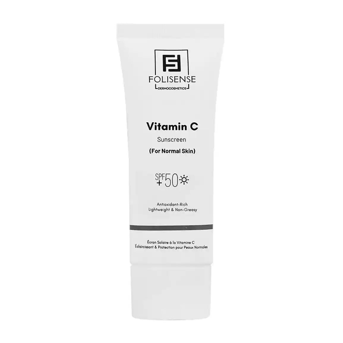 ضد آفتاب فولی سنس مدل Vitamin C با SPF 50 مناسب پوست نرمال حجم 40 میلی لیتر