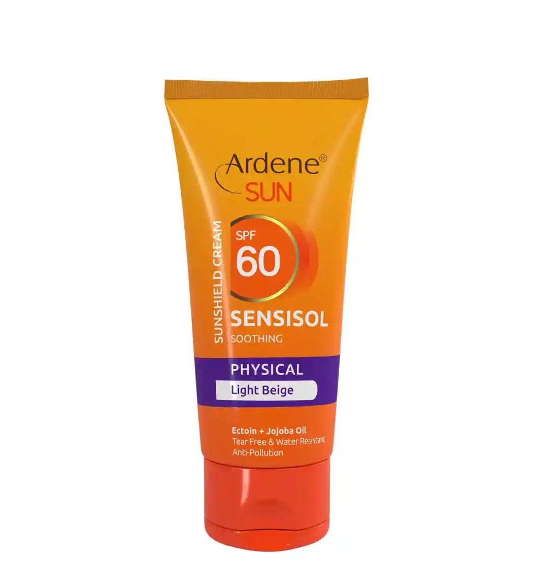 کرم ضد آفتاب رنگی آردن سان مدل Sensisol با SPF60 مناسب پوست حساس حجم 50 میلی لیتر