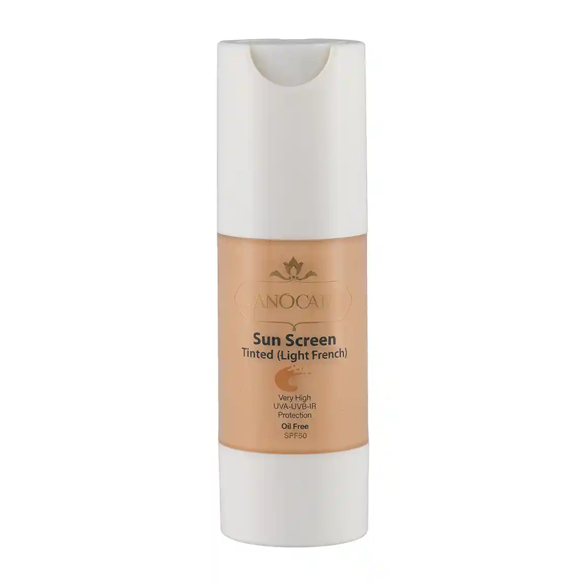 کرم ضد آفتاب رنگی لانوکر با SPF 50 حجم 30 میلی لیتر