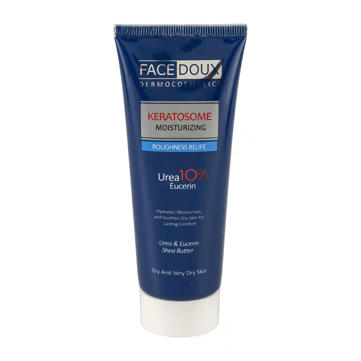 کرم مرطوب کننده و نرم کننده فیس دوکس حاوی اوسرین 10% و اوره حجم 75 میلی لیتر