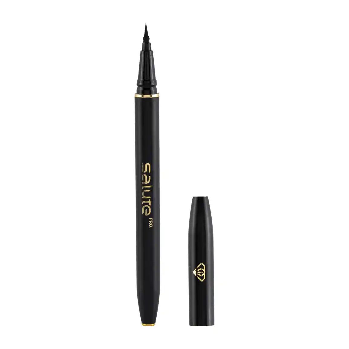 خط چشم ماژیکی ضد آب سالوته مدل Carbon Black 