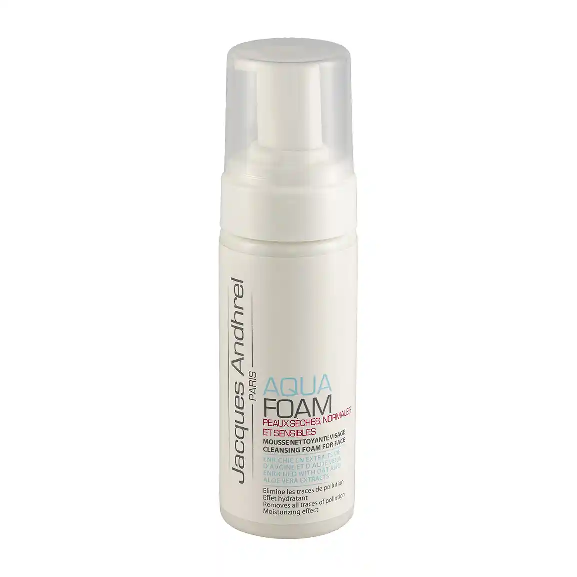 فوم شستشو دهنده صورت ژاک آندرل پاریس مدل Aqua Foam حجم 150 میلی لیتر
