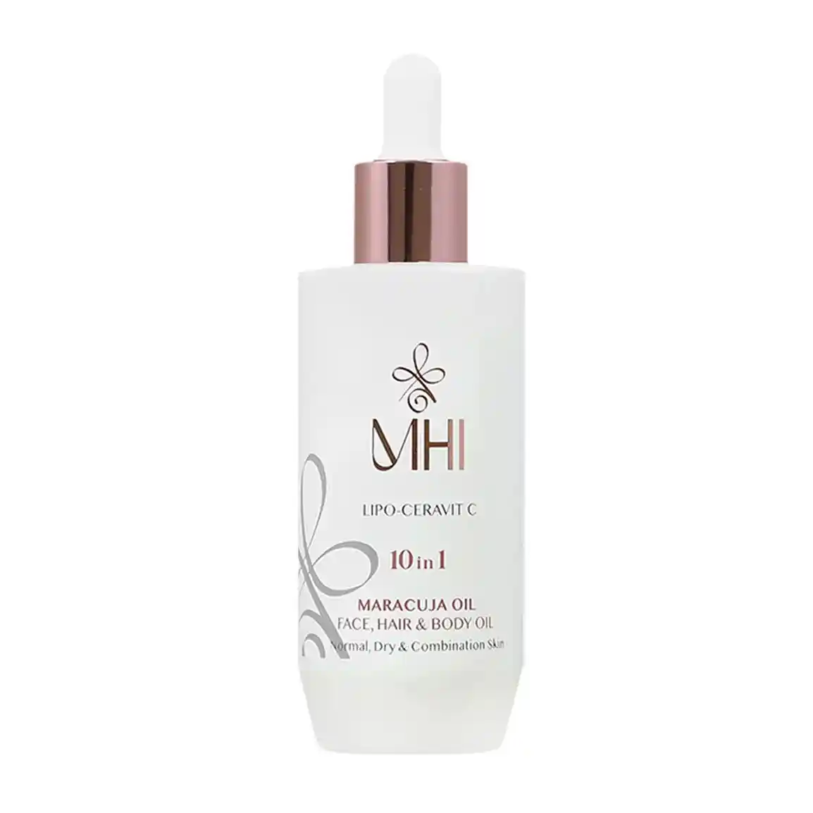 روغن بدن و صورت ام اچ آی مدل Maracuja Oil مناسب پوست نرمال تا مختلط حجم 50 میلی لیتر