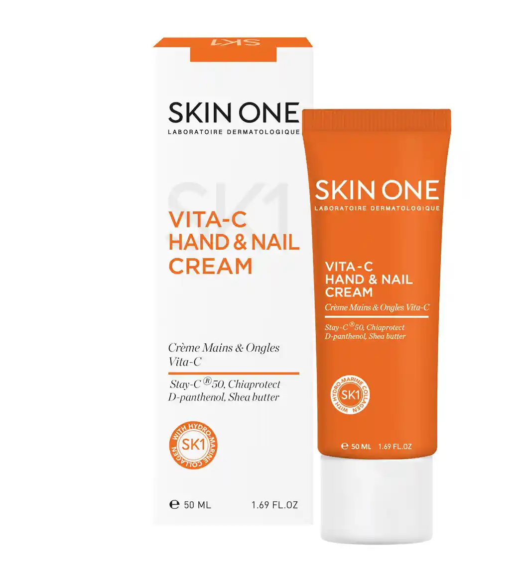 کرم دست و ناخن اسکین وان مدل Vitamin C حجم 50میلی لیتر